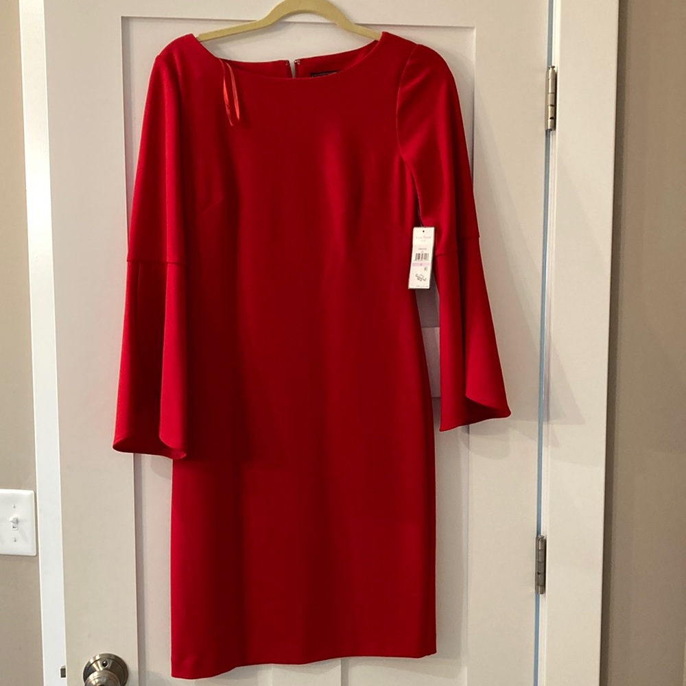 Red size 6 Jessica Howard dress